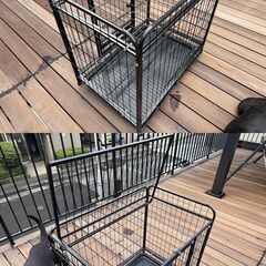ペット ケージ 犬小屋 中型犬 小型犬 幅約78cm 奥行約50cm 高さ約63cmの画像