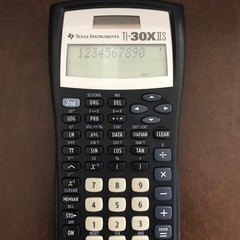 計算機　電卓　TEXAS INSTRUMENTS TI-30XⅡSの画像