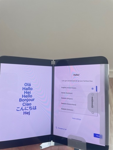 Microsoft surface duo 2と専用ペンカバー