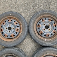 14インチ　香川県　2022年　4分山　155/65R14 タント、ムーヴ、ココア、コンテ、スペーシア、パレット、ワゴンRなどにおすすめ　別途配送も可能です。の画像