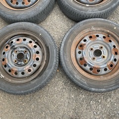 14インチ　香川県　2022年　4分山　155/65R14 タント、ムーヴ、ココア、コンテ、スペーシア、パレット、ワゴンRなどにおすすめ　別途配送も可能です。の画像