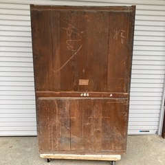 古民家家具　水屋　食器棚の画像