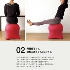 ジェリーフィッシュチェア　バランスボール　ブラックの画像