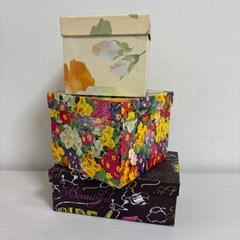 キレイな箱　３個の画像