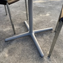 【幅70奥行き70高さ70】テーブル　チェア　セット　オフィス　事務　事務所　応接の画像