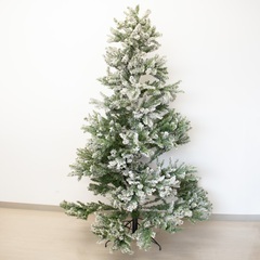 【見栄え抜群】クリスマスツリー フロストツリー 170cm程の画像