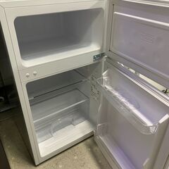 ★来店限定★　　特価品　2ドア冷凍　山善　86ℓ　2022年製　YFR-D91　②の画像