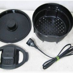 高年式　2021年製　象印マホービン　自動調理なべ　EL-KA23　動作良好　STAN.　ブラック　調理器　無水調理対応　311ZSの画像