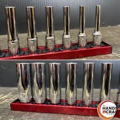 【久留米】【引き取り限定】【保管未使用品】MAC TOOLS マックツールズ SMD126BRPT ソケットセット 12Pc. 1/4Dr.の画像