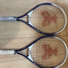 Wilson(ウイルソン) テニス ラケット セット ベア ラケット2本, 21インチ(幼児~小学低学年向け)の画像
