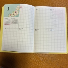2026年手帳の画像