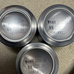 ビール3本の画像