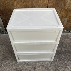 📦３段収納ケースはこ📦の画像