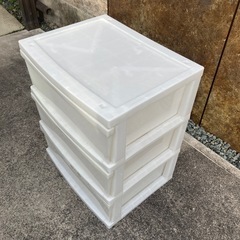 📦３段収納ケースはこ📦の画像
