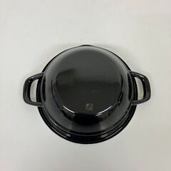 stp-3506　温度計付　天ぷら鍋　26cm　富士ホーロー　鉄製　両手　フライヤー　油鍋　揚げ鍋　揚げ物　調理器具の画像