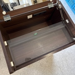 コンパクトドレッサー デスク コンセント付きの画像