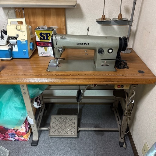 工業用ミシン、ロックミシンセット