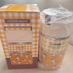 🙇‍♀️ご購入者様決定🙇‍♀️新品✨SNOOPYステンレス3段ランチボックスの画像