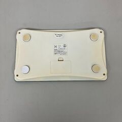 stp-3508　ドリテック　コンパクト体重計　BS-162　ヘルスメーター　電池式　デジタル　ボディスケール　水色　水玉　脱衣所の画像