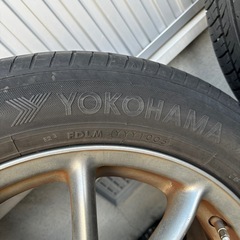 受け渡し者決定215/55R17 タイヤホイールセットの画像