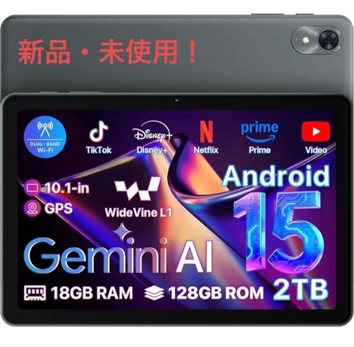 新品！！Android 15タブレットAI搭載10インチタブレット Type-C アンドロイド Wi-Fiモデル