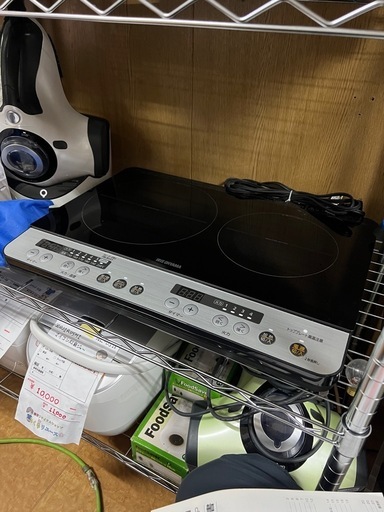 ★激安 アイリスオーヤマ ２口IHコンロ　2019年製