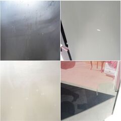 シャープ 3ドア冷蔵庫356L　SJ-GW36E-R　動作良好　2018年製　グラデーションレッド　どっちもドア　左右開き　自動製氷　SHARP　323ZSの画像