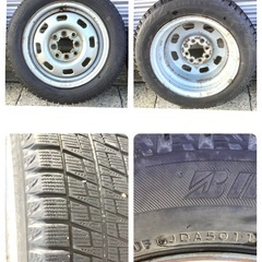 ブリヂストン　BLIZZAK REVO2  155/65R13 73Q マルチホイール　スタッドレスの画像