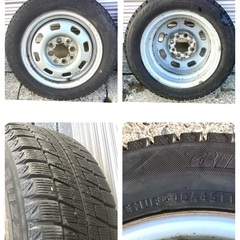 ブリヂストン　BLIZZAK REVO2  155/65R13 73Q マルチホイール　スタッドレスの画像