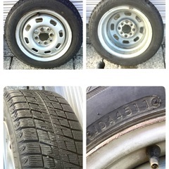 ブリヂストン　BLIZZAK REVO2  155/65R13 73Q マルチホイール　スタッドレスの画像