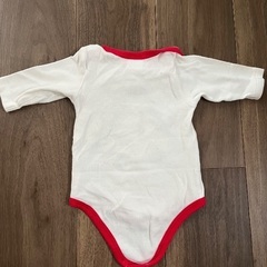 クリスマス ロンパース 70サイズの画像