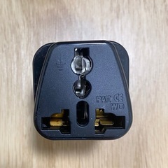 変換プラグ　BF型　黒色の画像