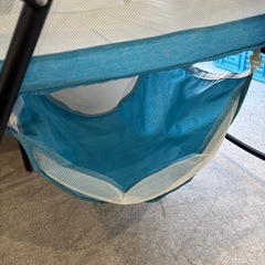 ベビーベッド　組み立て式の画像