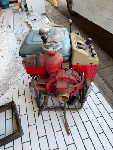 Rabit FiRE FIGHTING POMP P408R 消防ポンプ　