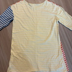 カラフルボーダー　トップスの画像