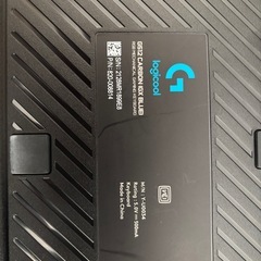 ロジクールG512 ゲーミングキーボード青軸　carbonの画像
