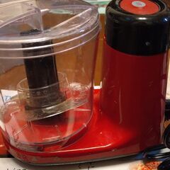 TWINBIRD Cooking Chopper KC-4624 レッド　野菜みじん切り器の画像