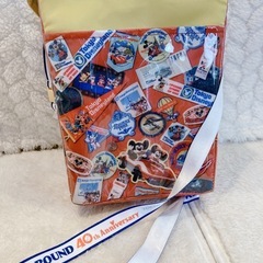 ディズニーランド　ポップコーン　ショルダー　40周年限定品の画像