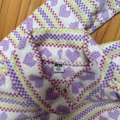 120cm 女児フリースの画像