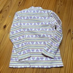 120cm 女児フリースの画像