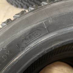 無料タイヤ　155/65R14【3512】の画像
