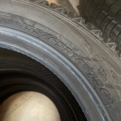 無料タイヤ　155/65R14【3512】の画像