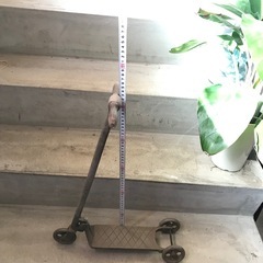 昭和レトロ　キックスケーター　オブジェの画像