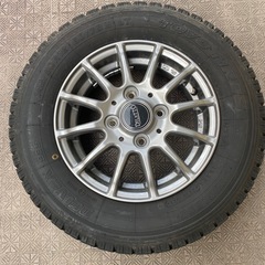軽バンスタッドレスタイヤ&ホイル付きの画像