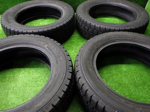 155/65R13　73Q　4本　22年　グッドイヤー　アイスナビ　溝7.0～7.5　ライフ　ゼスト　250922010
