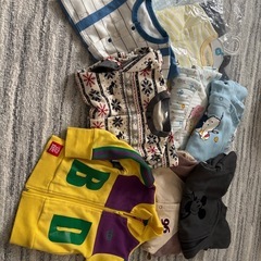 未使用7着✨80〜90ロンパースなど9点の画像