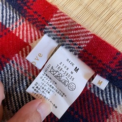 フード付き(ストール)ポンチョ　Mサイズの画像