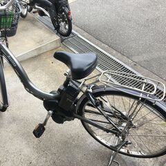 地域限定送料無料　ブリヂストン　アシスタ　12,8AH　子供乗せ　シルバー　パスウィズ　ビビDX　神戸市　電動自転車　の画像