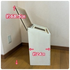 木製分別ダストボックスの画像