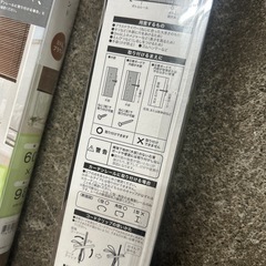 木目調ブラウンブラインド 60×98cm の画像